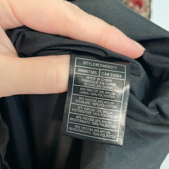 CUPCAKES AND CASHMERE ANTHROPOLOGIE Valda Velvet Burnout Dress Black Bell Sleeve - Picture 10 of 14